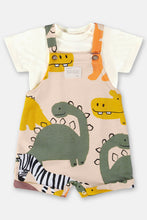 Load image into Gallery viewer, BABY BOY OVERALLS & BODYSUIT SET