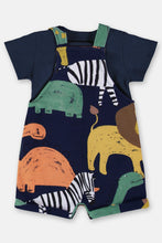 Load image into Gallery viewer, BABY BOY OVERALLS & BODYSUIT SET