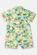 Load image into Gallery viewer, BABY BOY PRINTED POLO JUMPSUIT
