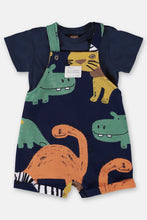 Load image into Gallery viewer, BABY BOY OVERALLS &amp; BODYSUIT SET
