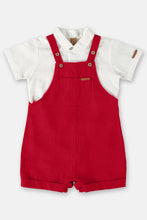 Load image into Gallery viewer, BABY SHIRT BIB AND BODYSUIT SET
