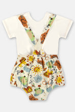 Load image into Gallery viewer, BABY BOY DIAPER BODY AND COVER SET (OFF WHITE)
